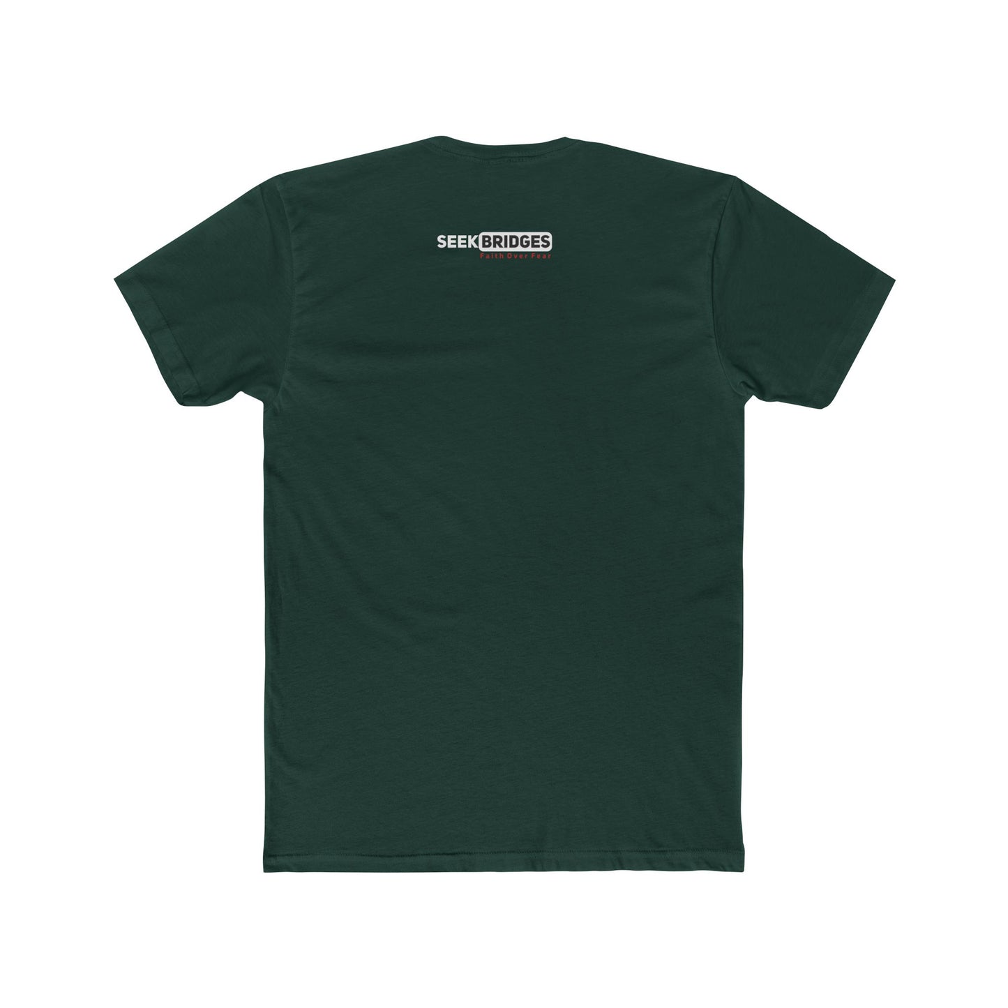 Faith-Inspired Unisex Cotton Crew Tee - Bold 'Jesus' Design