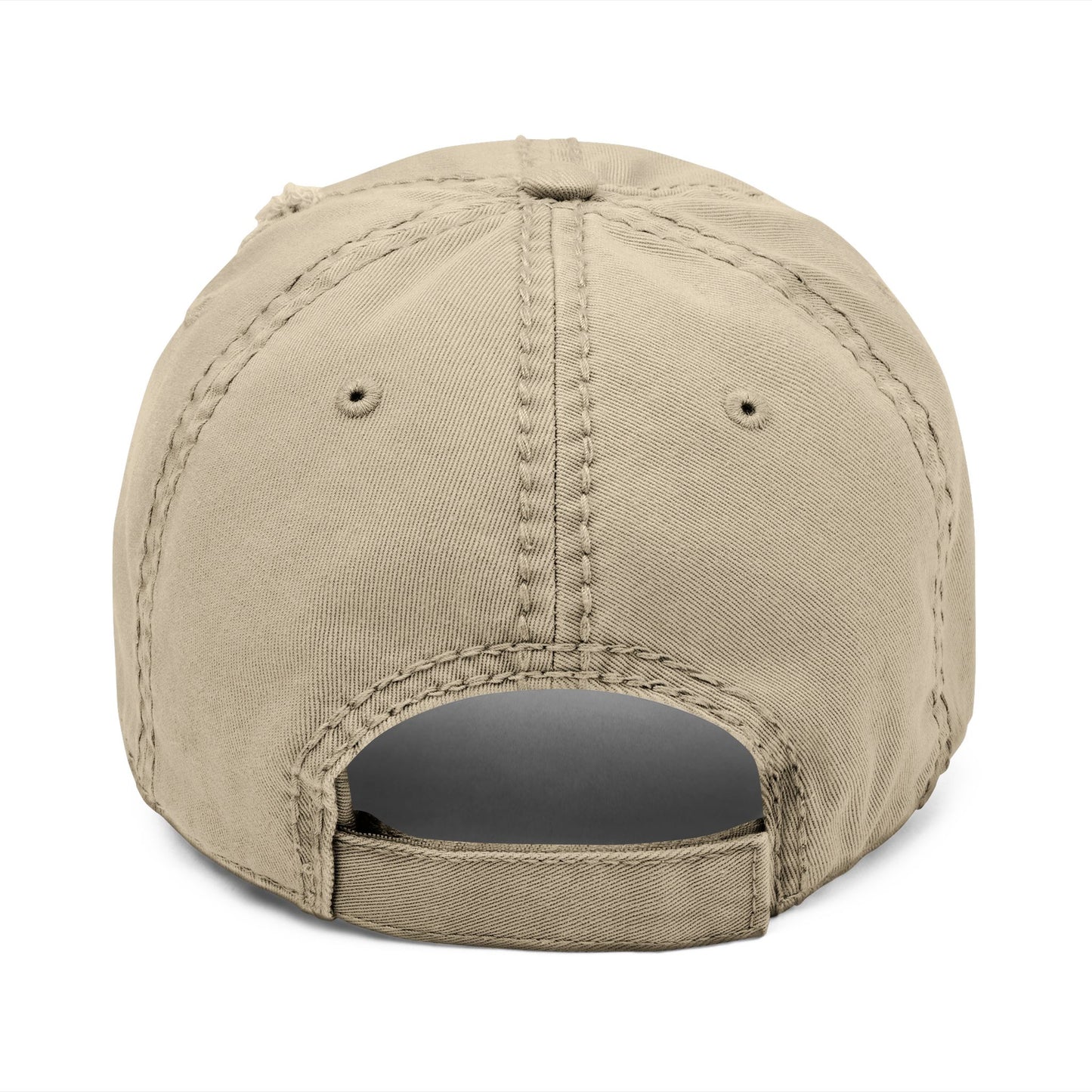 Distressed Dad Hat - God's Child Embroidery - Casual Everyday Accessory