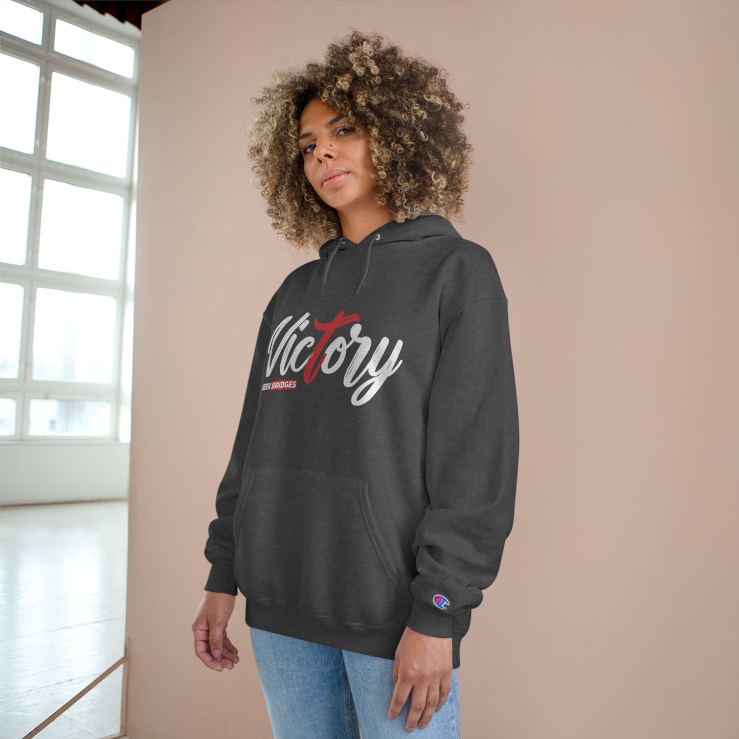Collab Seek Bridges & Champion Hoodie