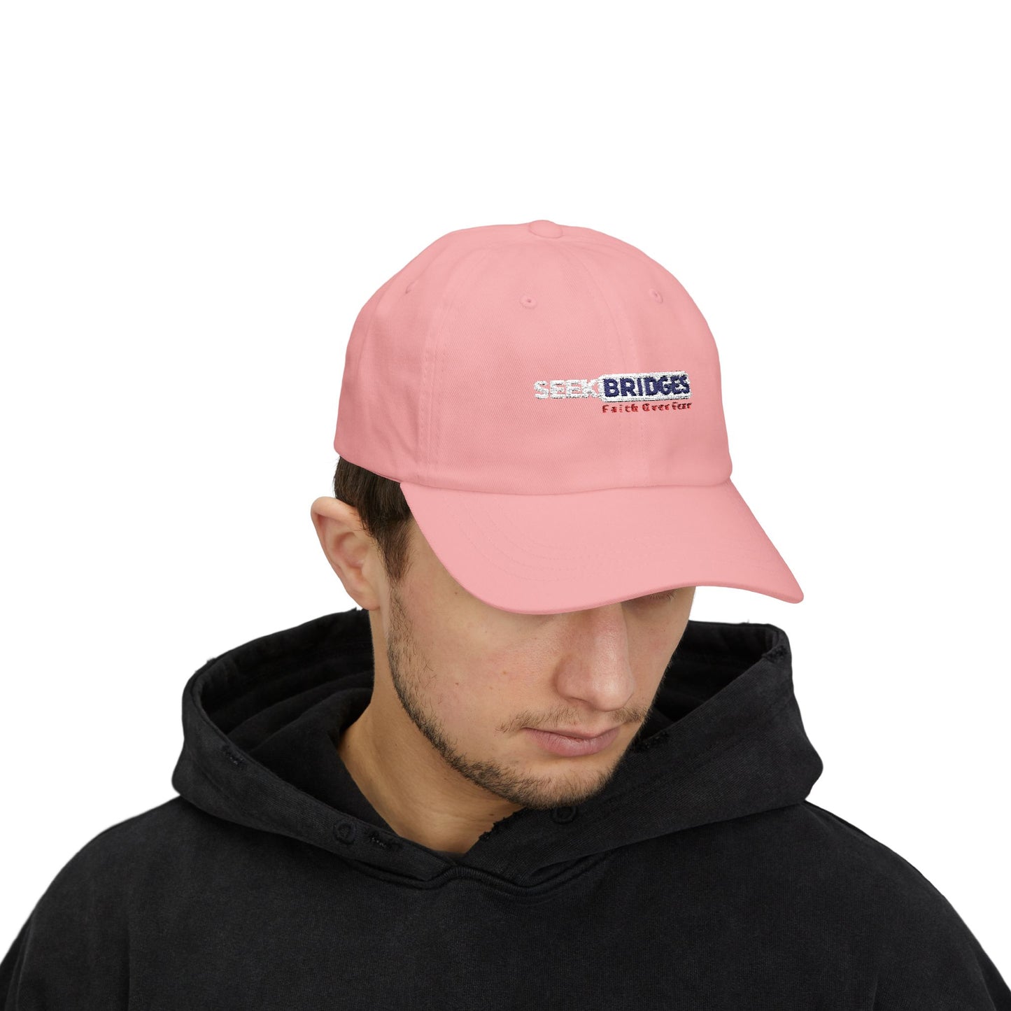 Seek Bridges Classic Dad Cap - Faith Over Fear Hat