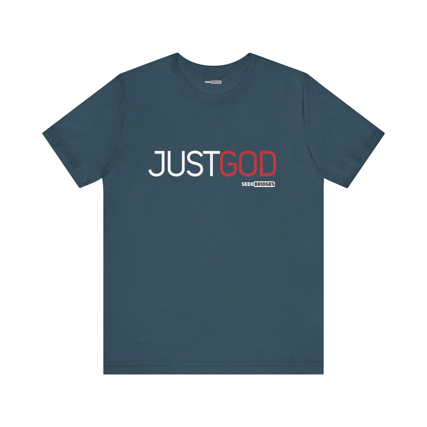Inspirational Just God Unisex Jersey Tee - Perfect Everyday Wear