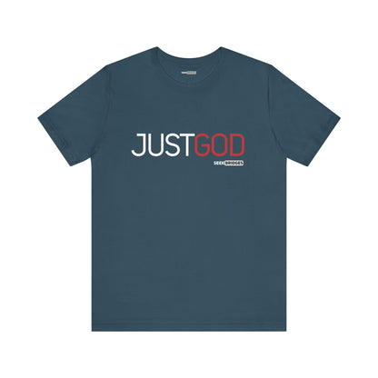 Inspirational Just God Unisex Jersey Tee - Perfect Everyday Wear