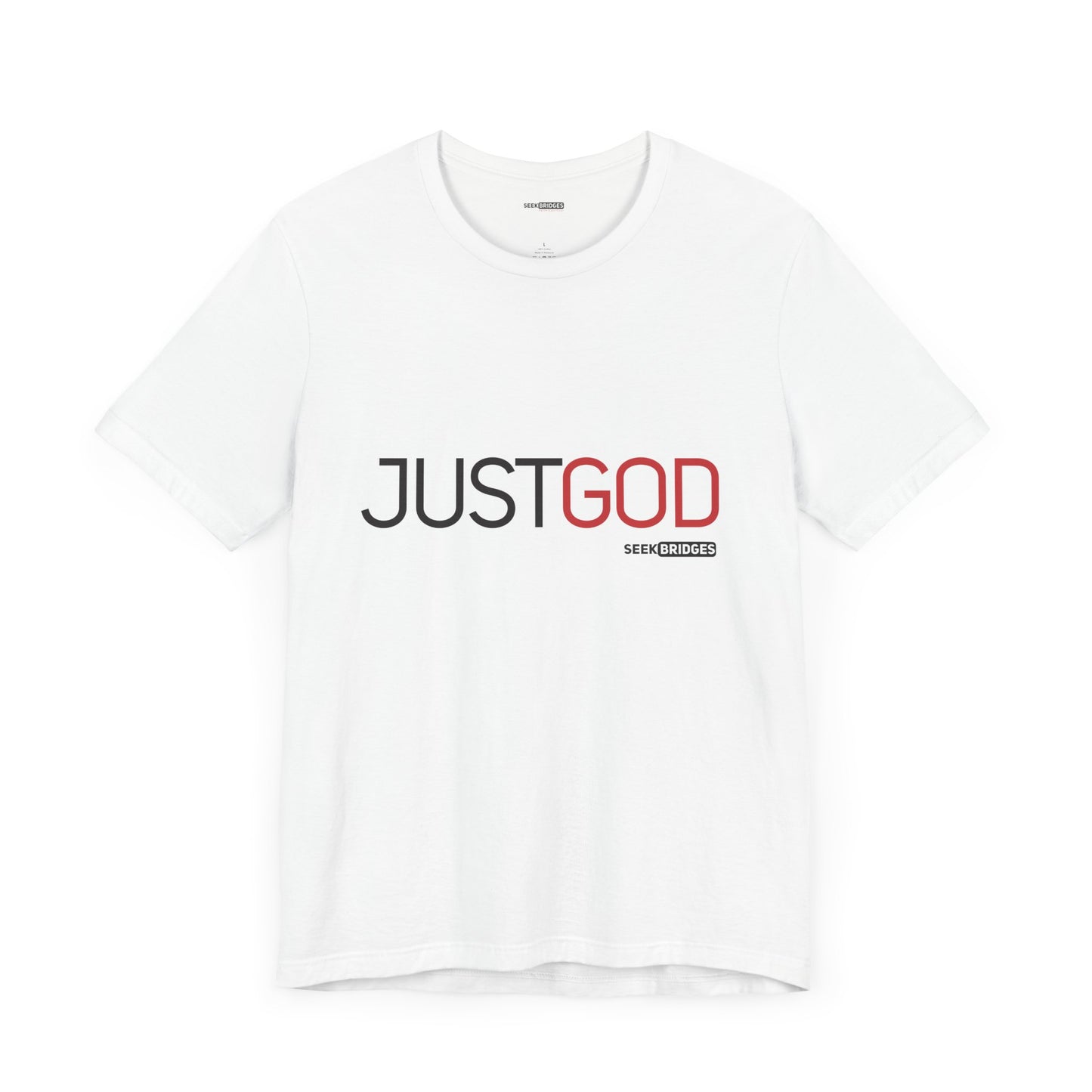 Inspirational Just God Unisex Jersey Tee - Perfect Everyday Wear