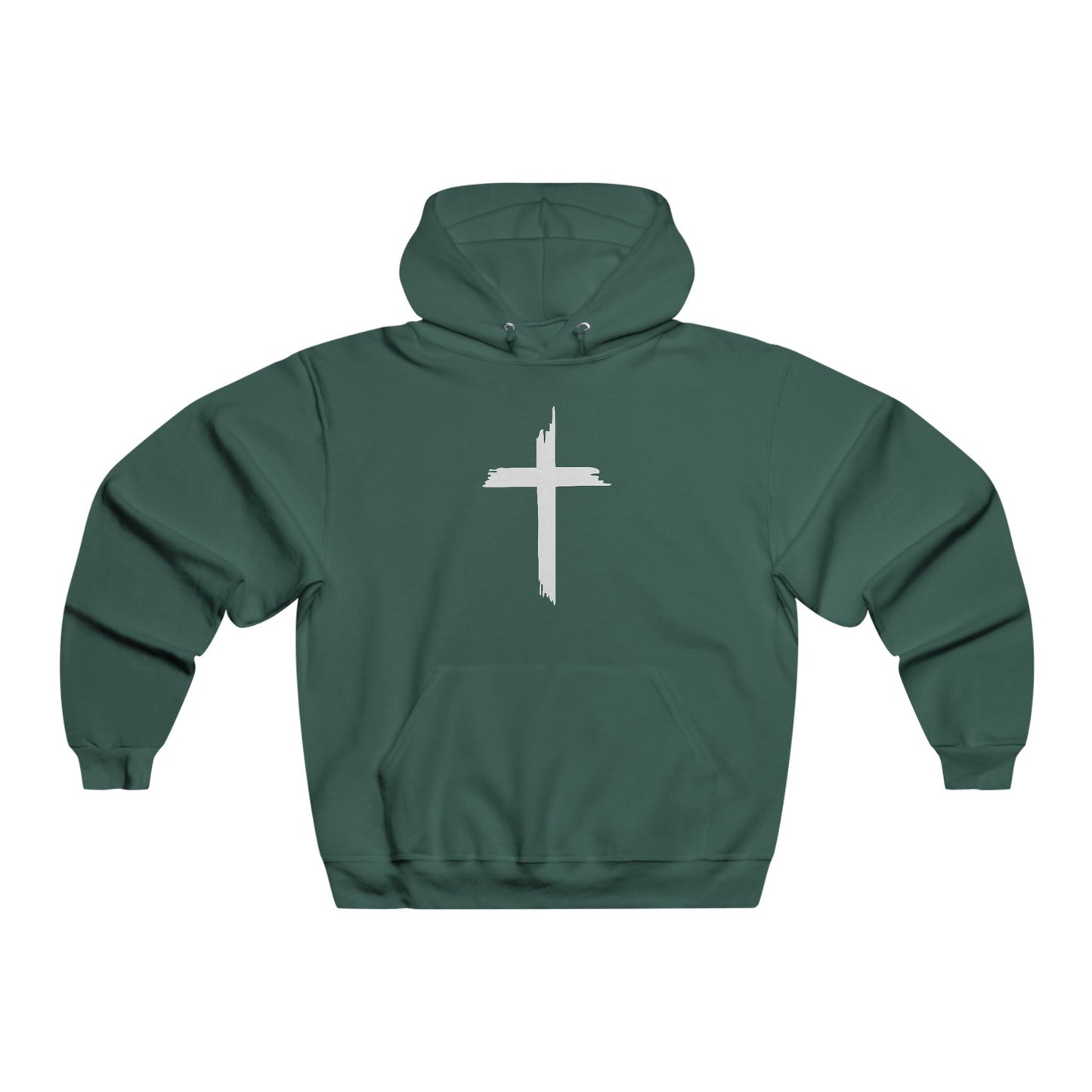 Men's NUBLEND® Faith-Inspired Hooded Sweatshirt - Seek Bridges Design