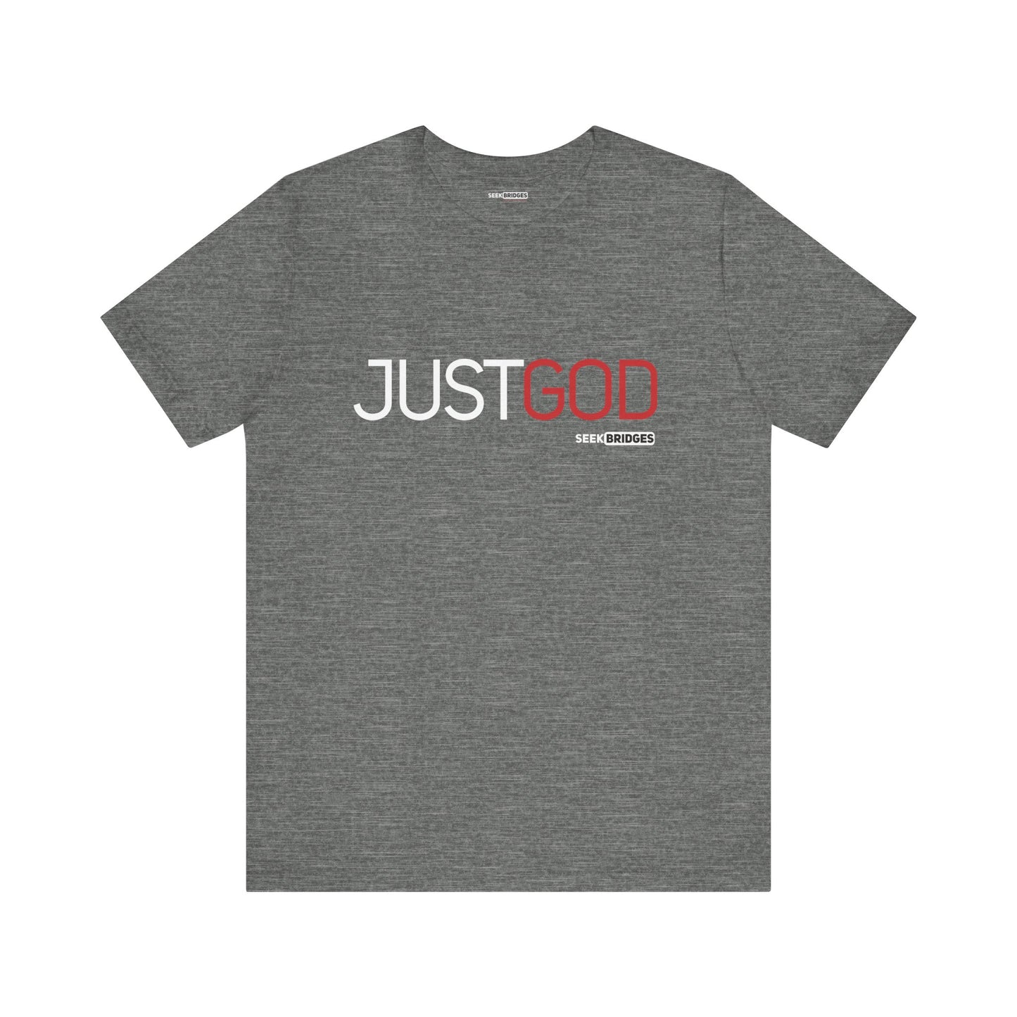 Inspirational Just God Unisex Jersey Tee - Perfect Everyday Wear