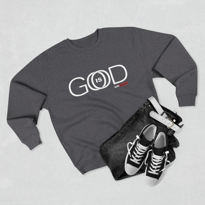 Crewneck Sweatshirt - "GOD is GOOD" Inspirational Apparel