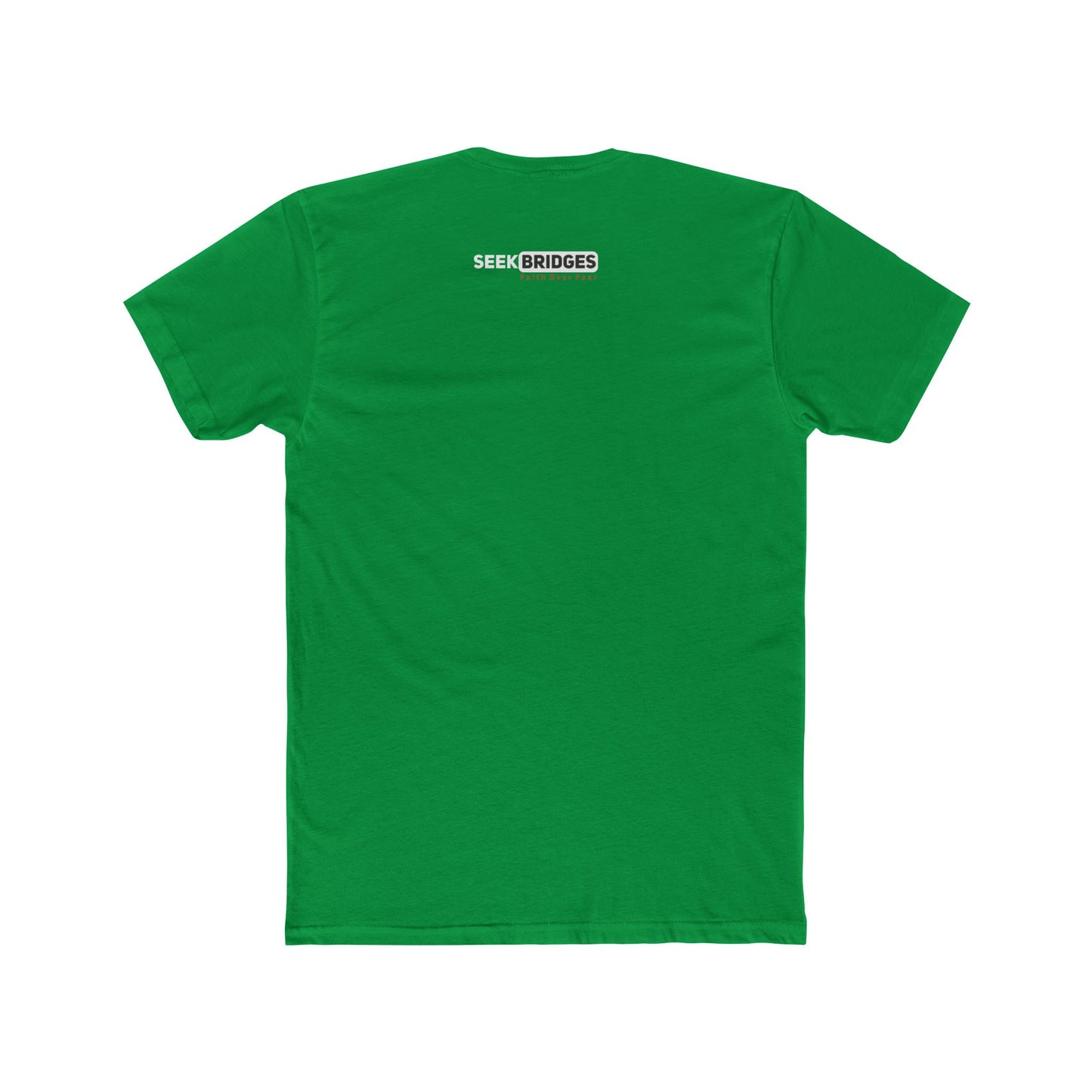 Faith-Inspired Unisex Cotton Crew Tee - Bold 'Jesus' Design