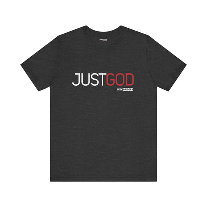 Inspirational Just God Unisex Jersey Tee - Perfect Everyday Wear