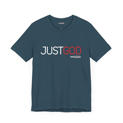 Inspirational Just God Unisex Jersey Tee - Perfect Everyday Wear