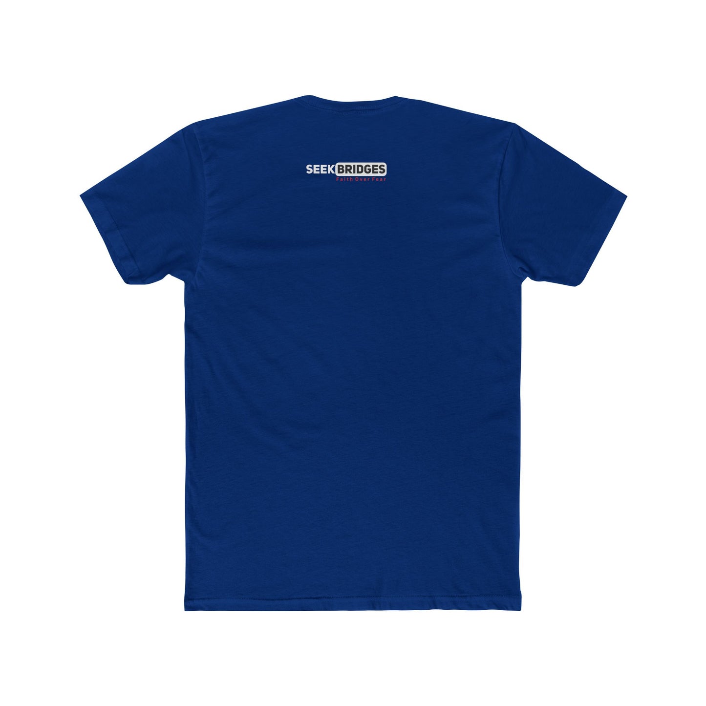 Faith-Inspired Unisex Cotton Crew Tee - Bold 'Jesus' Design
