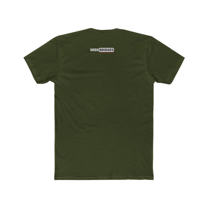 Faith-Inspired Unisex Cotton Crew Tee - Bold 'Jesus' Design