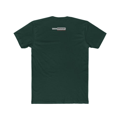 Faith-Inspired Unisex Cotton Crew Tee - Bold 'Jesus' Design