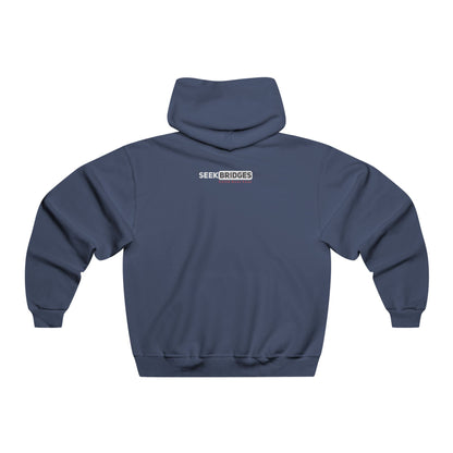 Men's NUBLEND® Faith-Inspired Hooded Sweatshirt - Seek Bridges Design