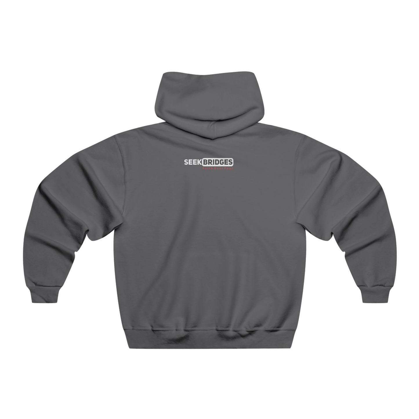 Men's NUBLEND® Faith-Inspired Hooded Sweatshirt - Seek Bridges Design