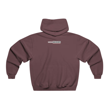 Men's NUBLEND® Faith-Inspired Hooded Sweatshirt - Seek Bridges Design