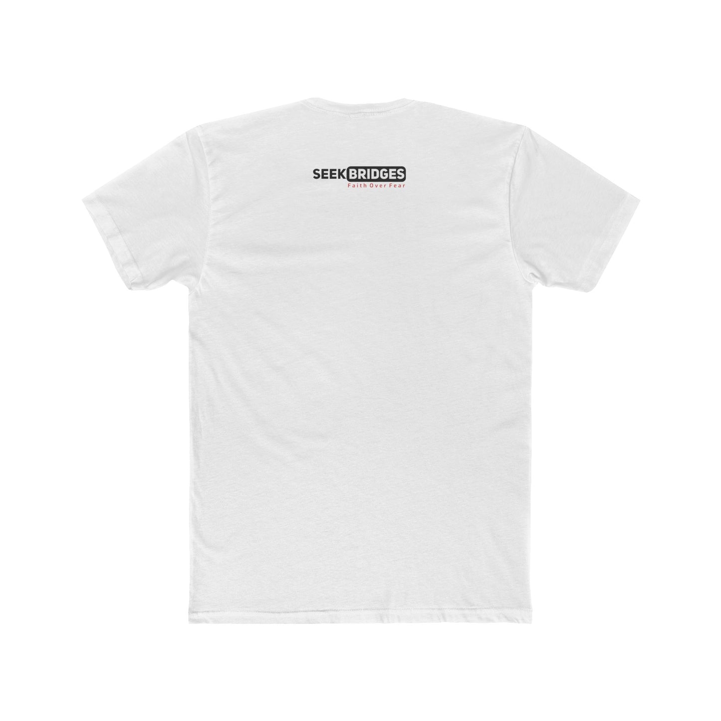 Faith-Inspired Unisex Cotton Crew Tee - Bold 'Jesus' Design