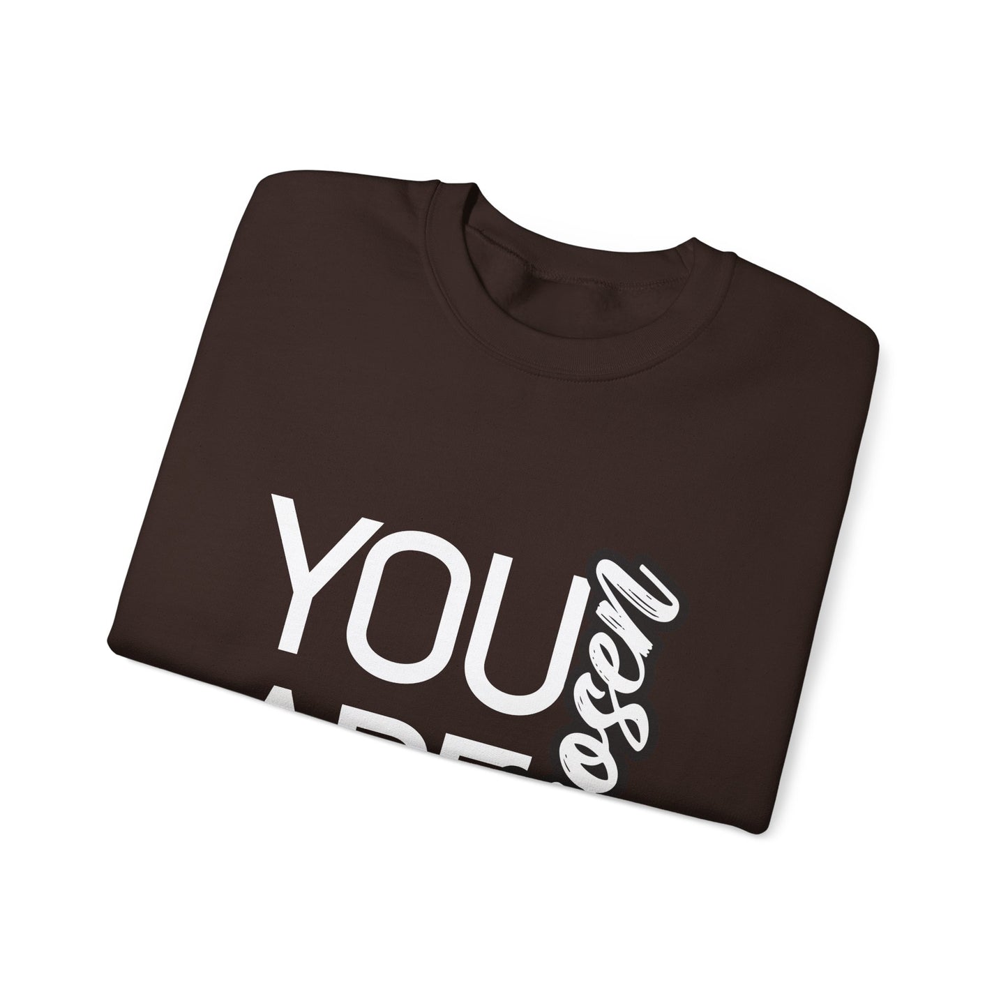 Inspirational Unisex Crewneck Sweatshirt - "You Are Chosen"