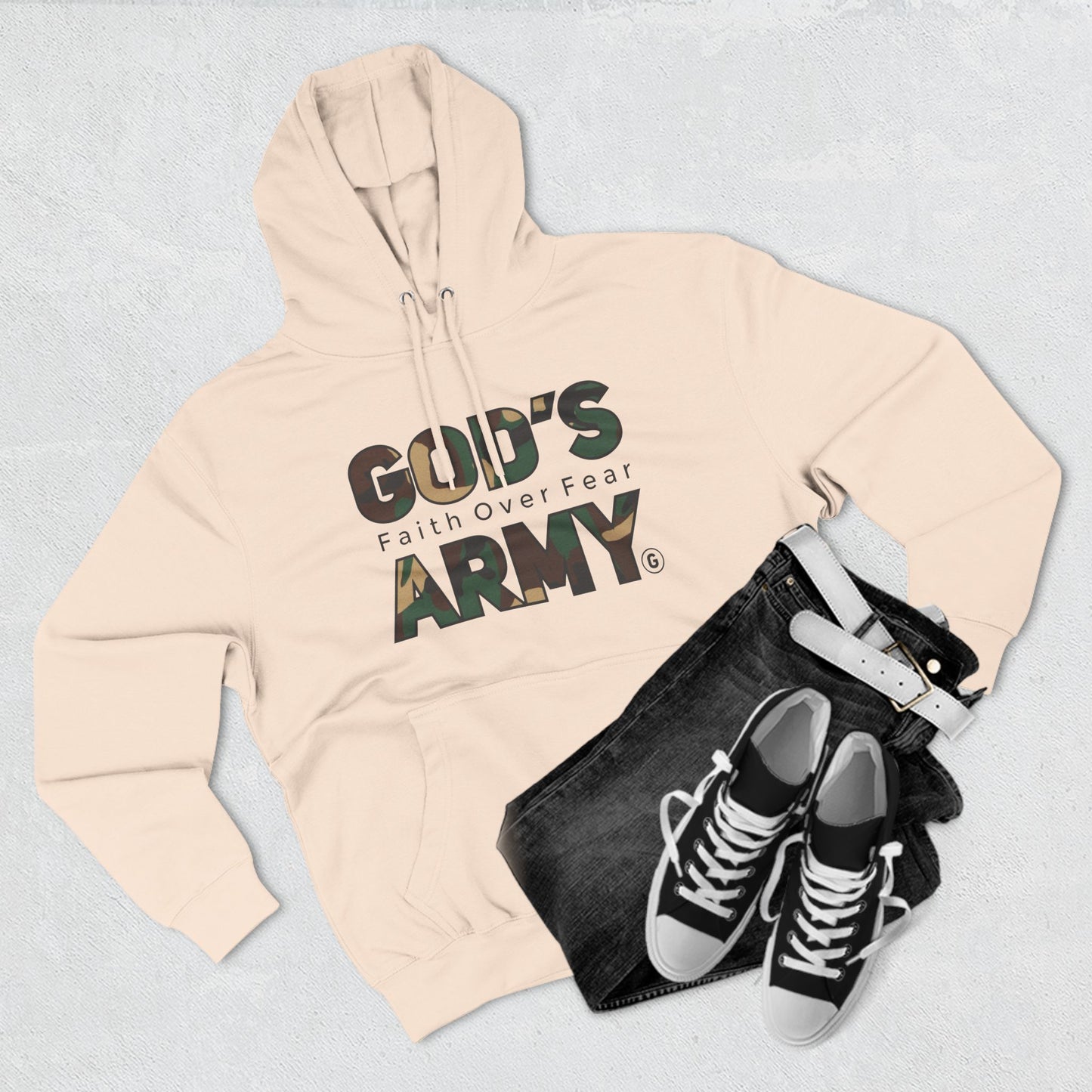A Faith-Inspired Fleece Hoodie