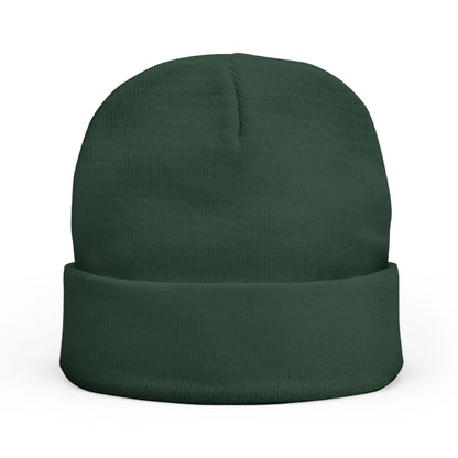 Inspirational Knit Beanie - "Seek Bridges: Faith Over Fear"