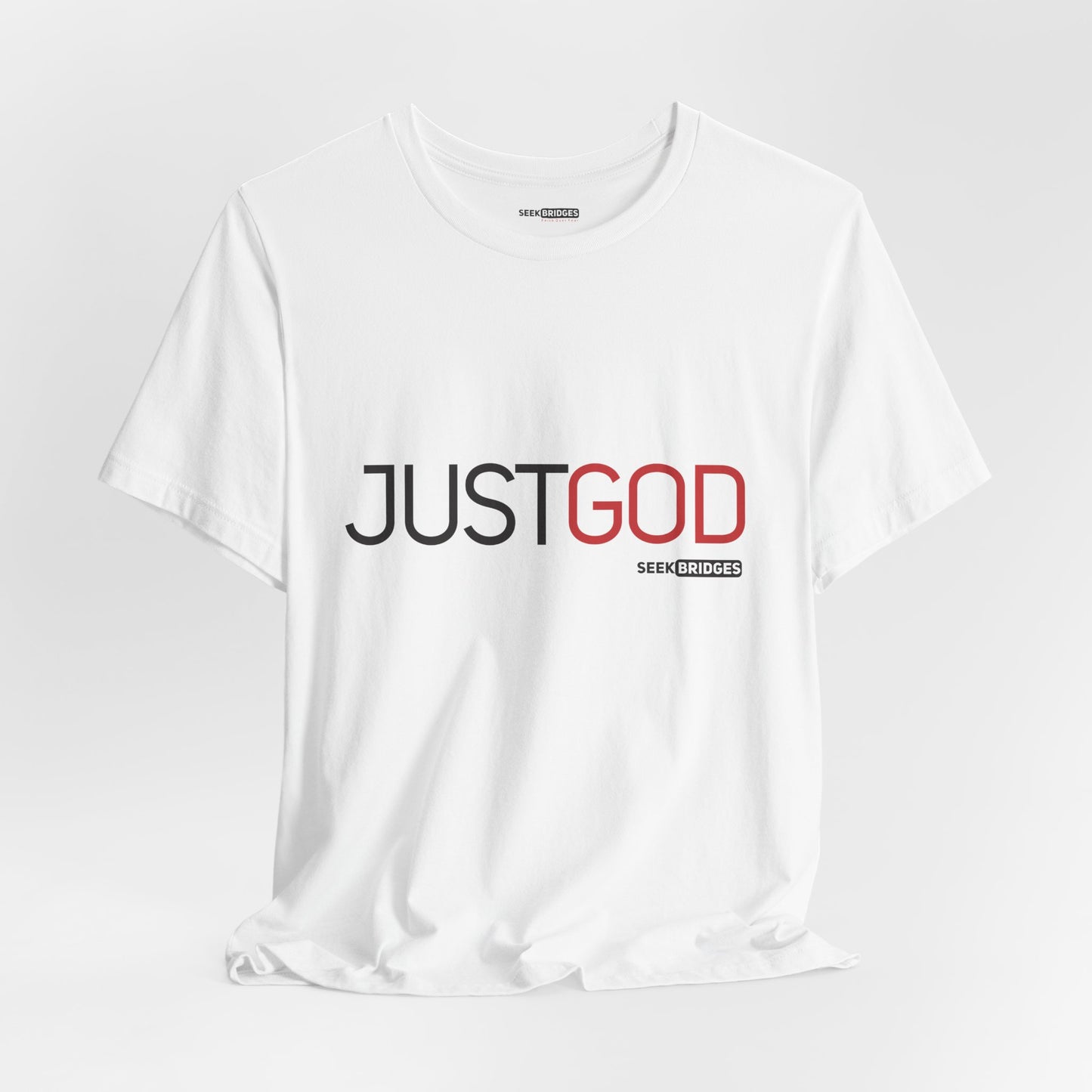 Inspirational Just God Unisex Jersey Tee - Perfect Everyday Wear