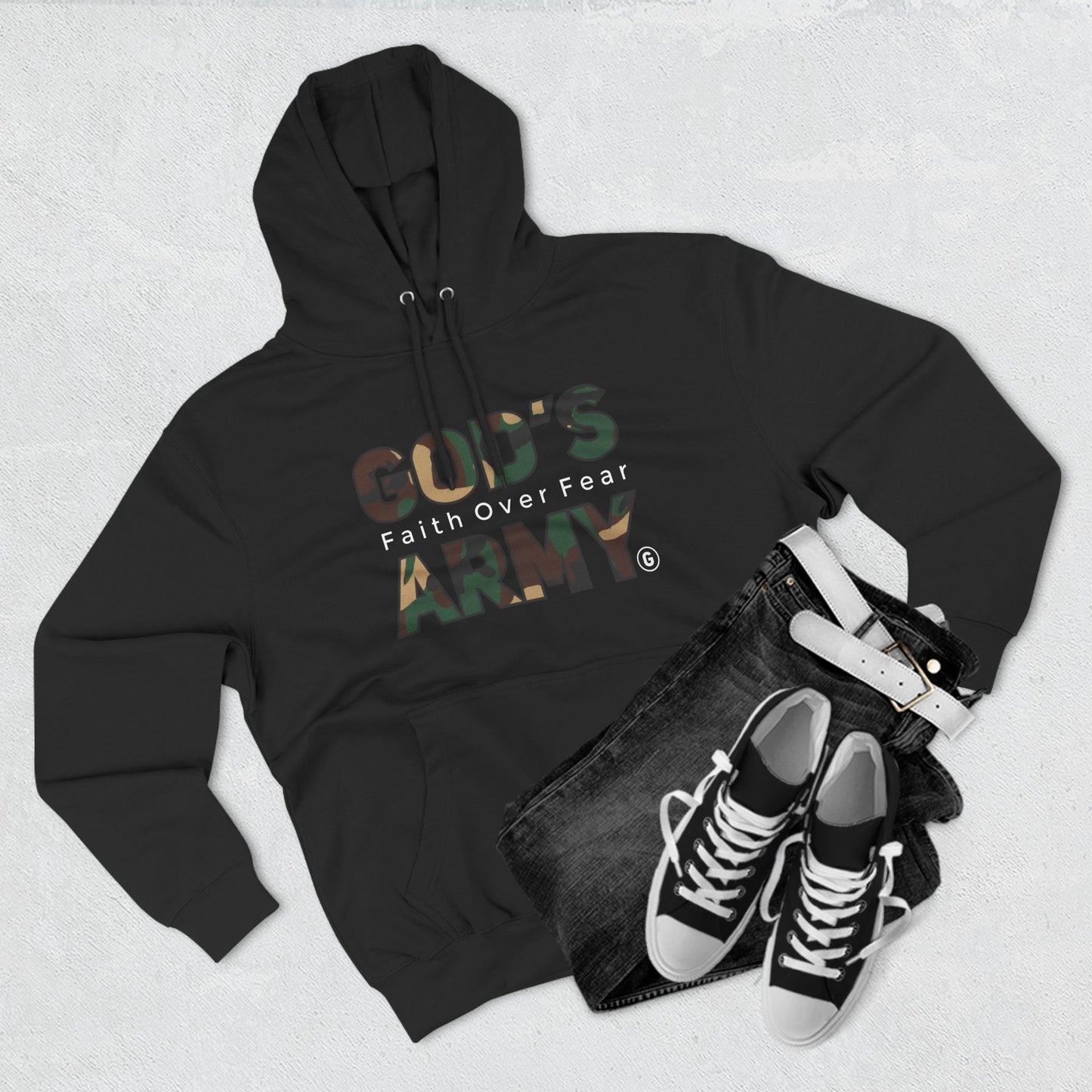 A Faith-Inspired Fleece Hoodie