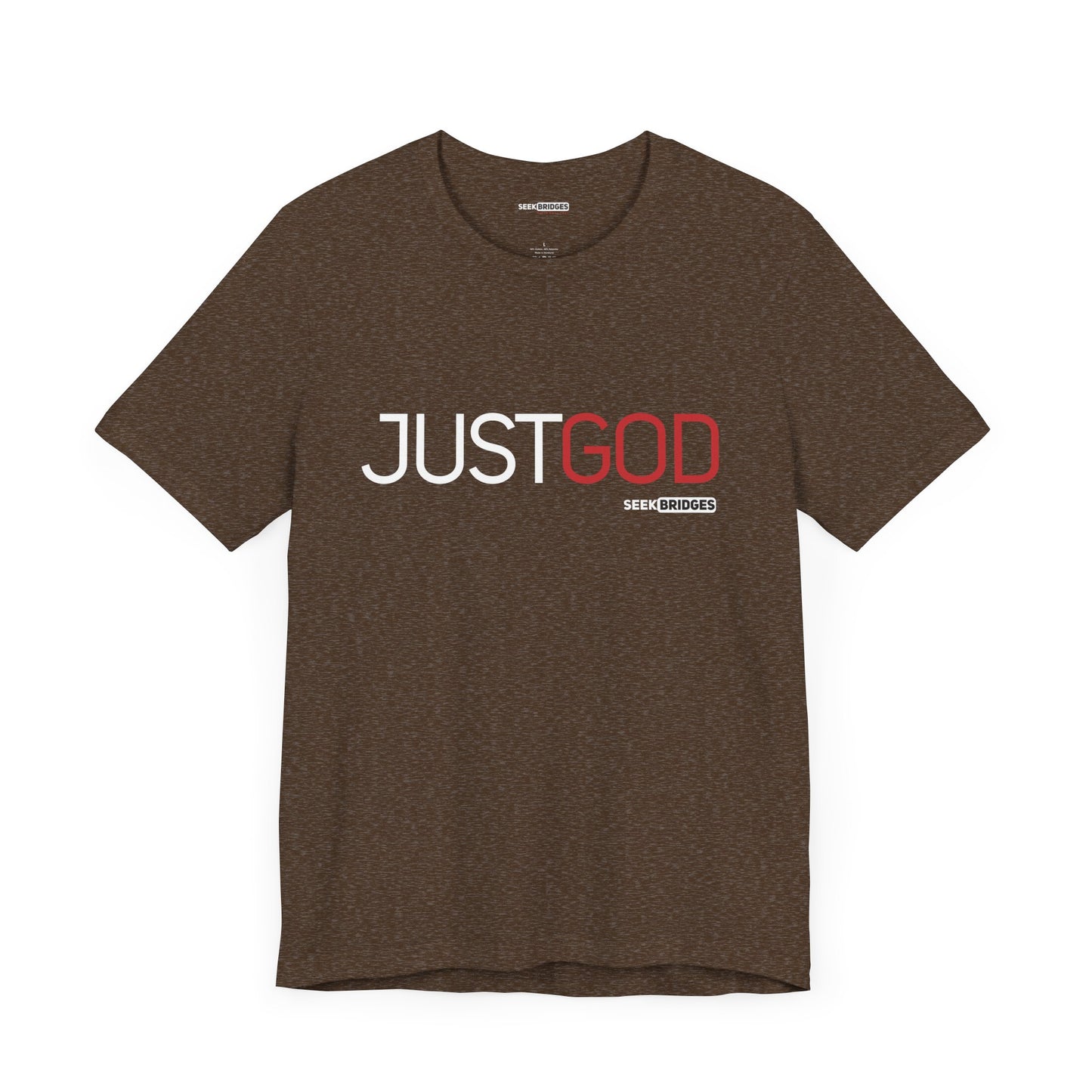 Inspirational Just God Unisex Jersey Tee - Perfect Everyday Wear