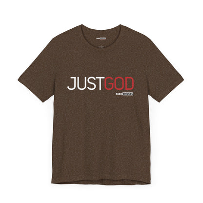 Inspirational Just God Unisex Jersey Tee - Perfect Everyday Wear