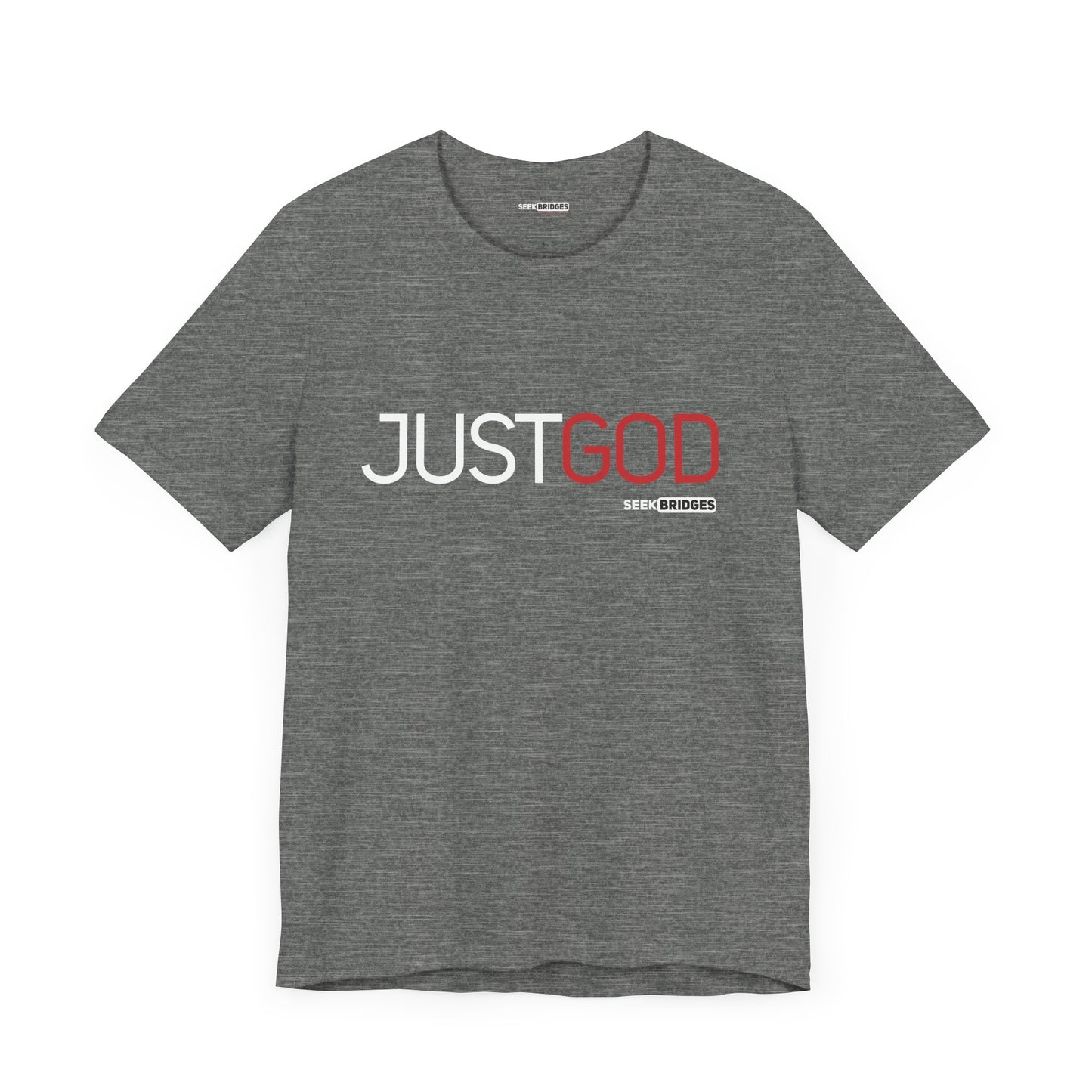 Inspirational Just God Unisex Jersey Tee - Perfect Everyday Wear