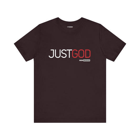 Inspirational Just God Unisex Jersey Tee - Perfect Everyday Wear