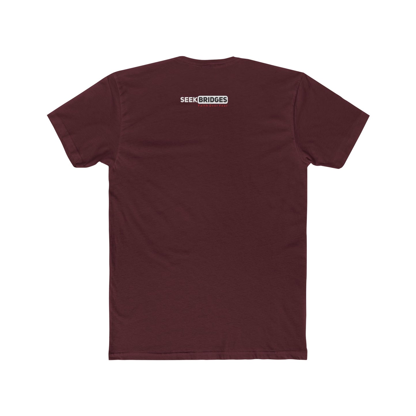 Faith-Inspired Unisex Cotton Crew Tee - Bold 'Jesus' Design