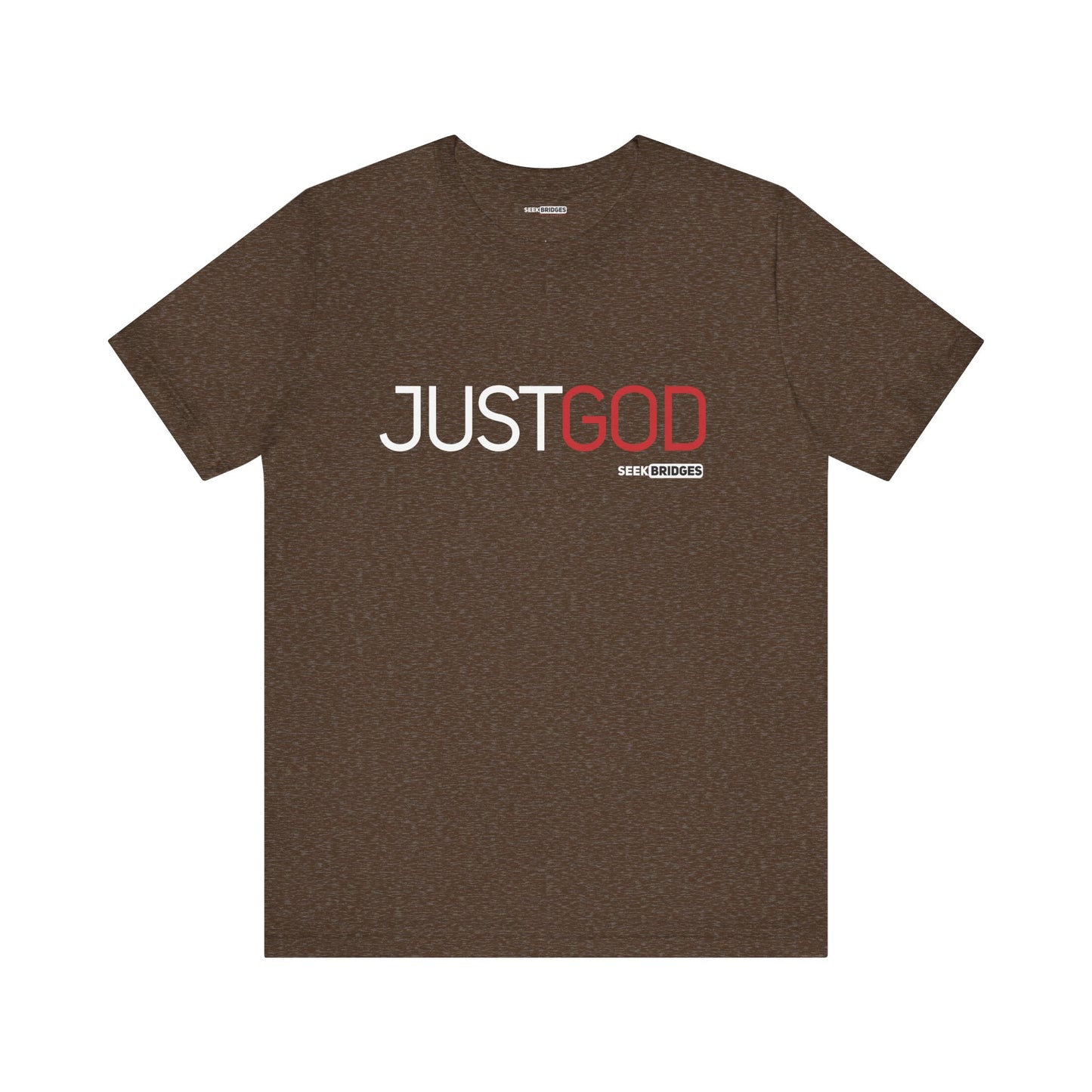 Inspirational Just God Unisex Jersey Tee - Perfect Everyday Wear