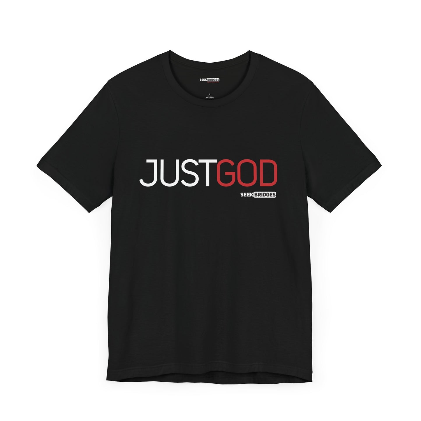 Inspirational Just God Unisex Jersey Tee - Perfect Everyday Wear