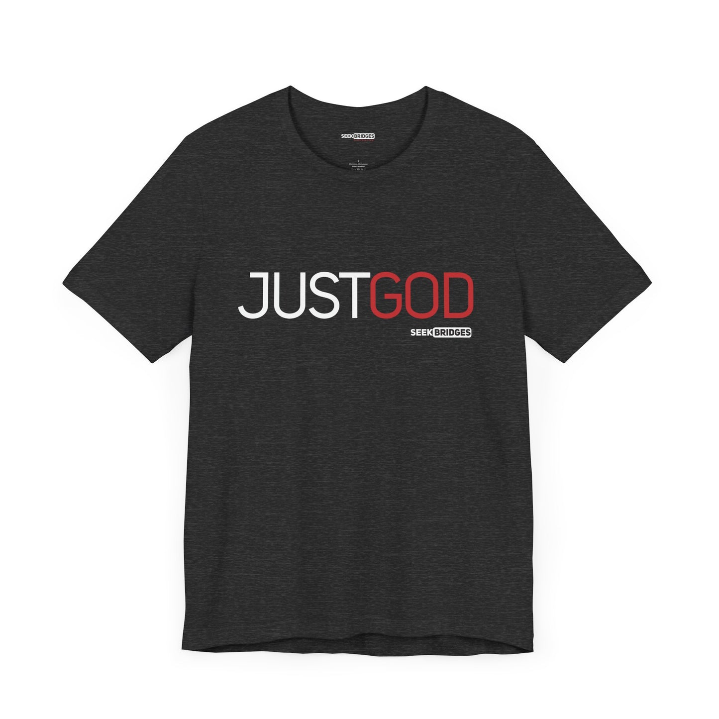Inspirational Just God Unisex Jersey Tee - Perfect Everyday Wear