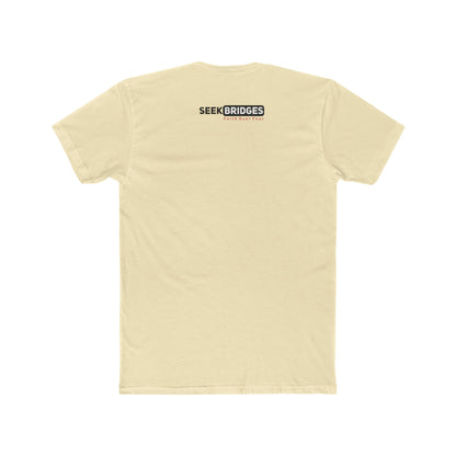 Faith-Inspired Unisex Cotton Crew Tee - Bold 'Jesus' Design