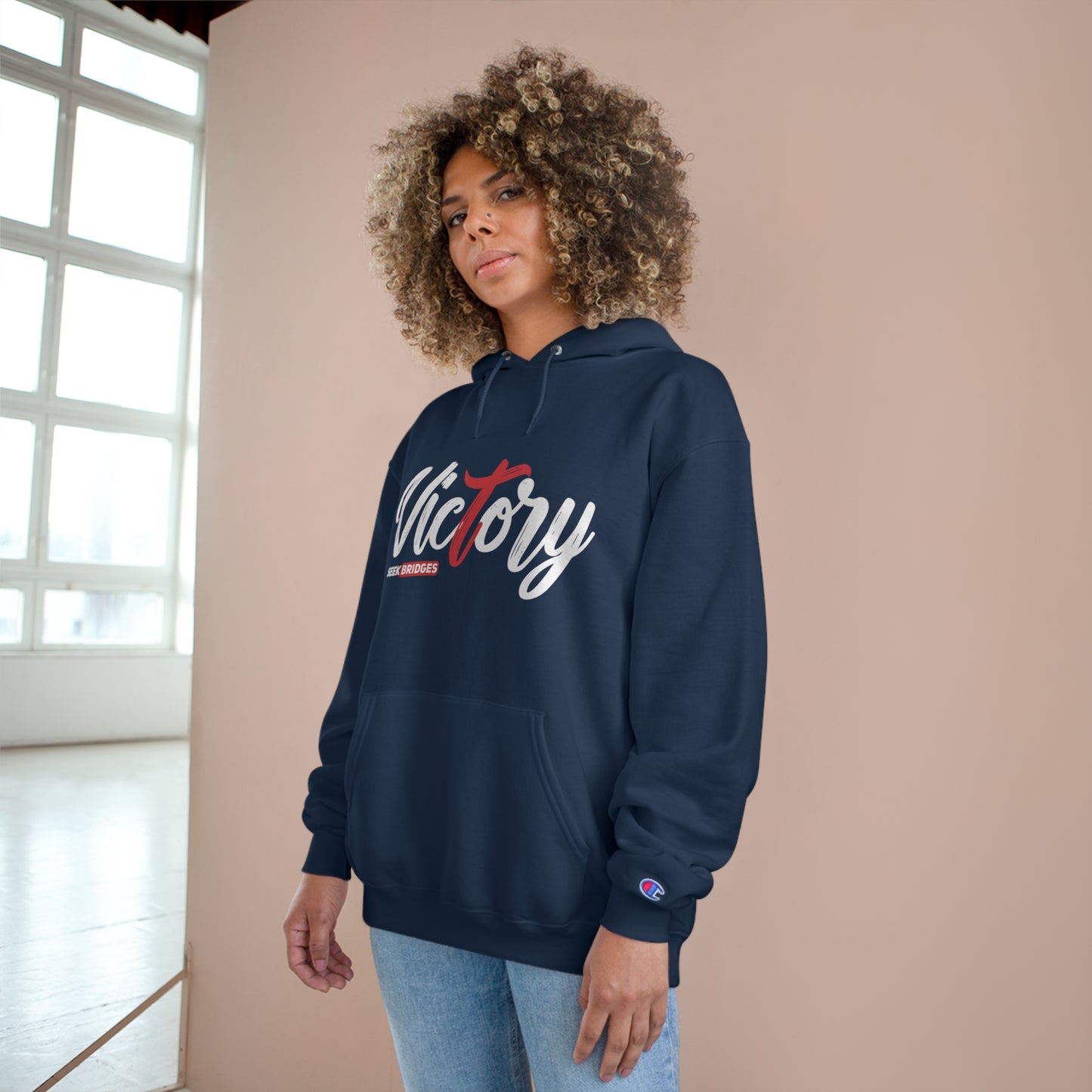 Collab Seek Bridges & Champion Hoodie