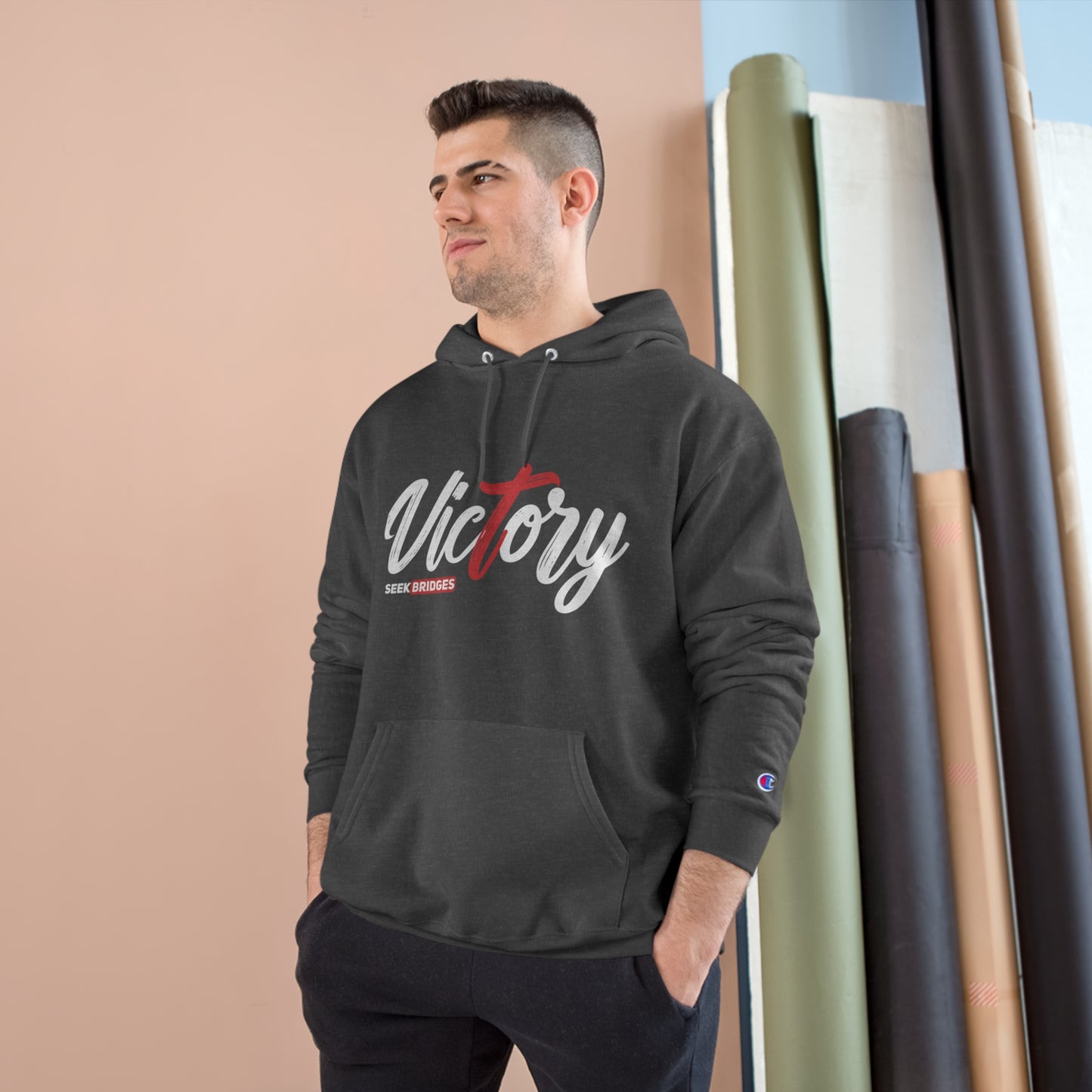Collab Seek Bridges & Champion Hoodie