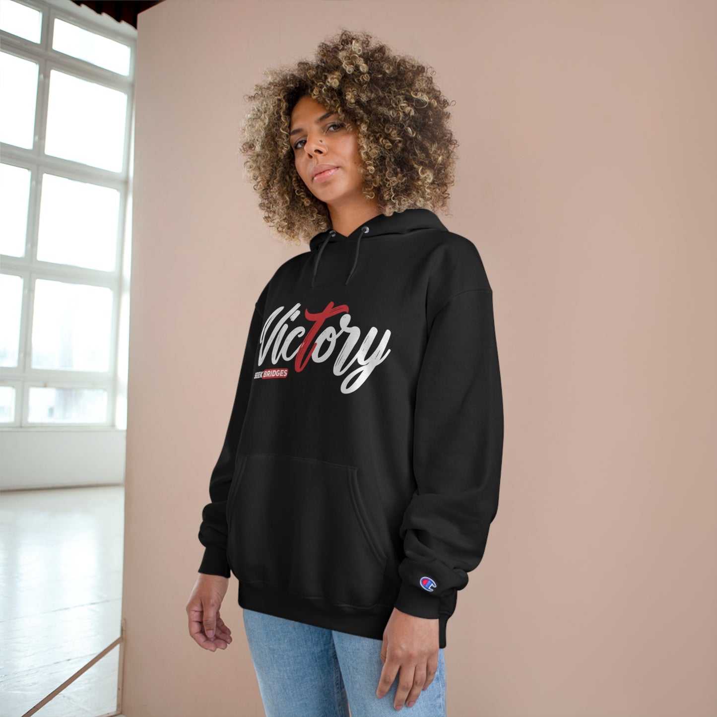 Collab Seek Bridges & Champion Hoodie