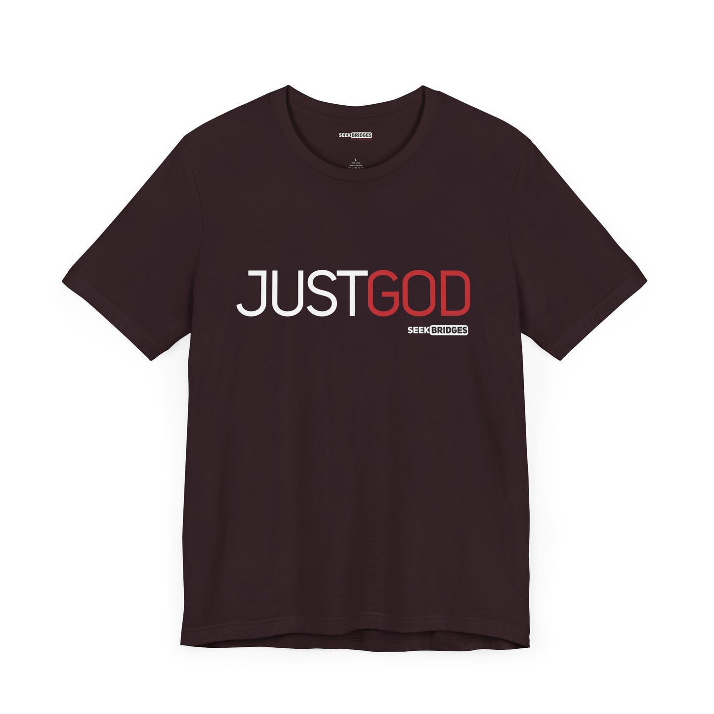 Inspirational Just God Unisex Jersey Tee - Perfect Everyday Wear