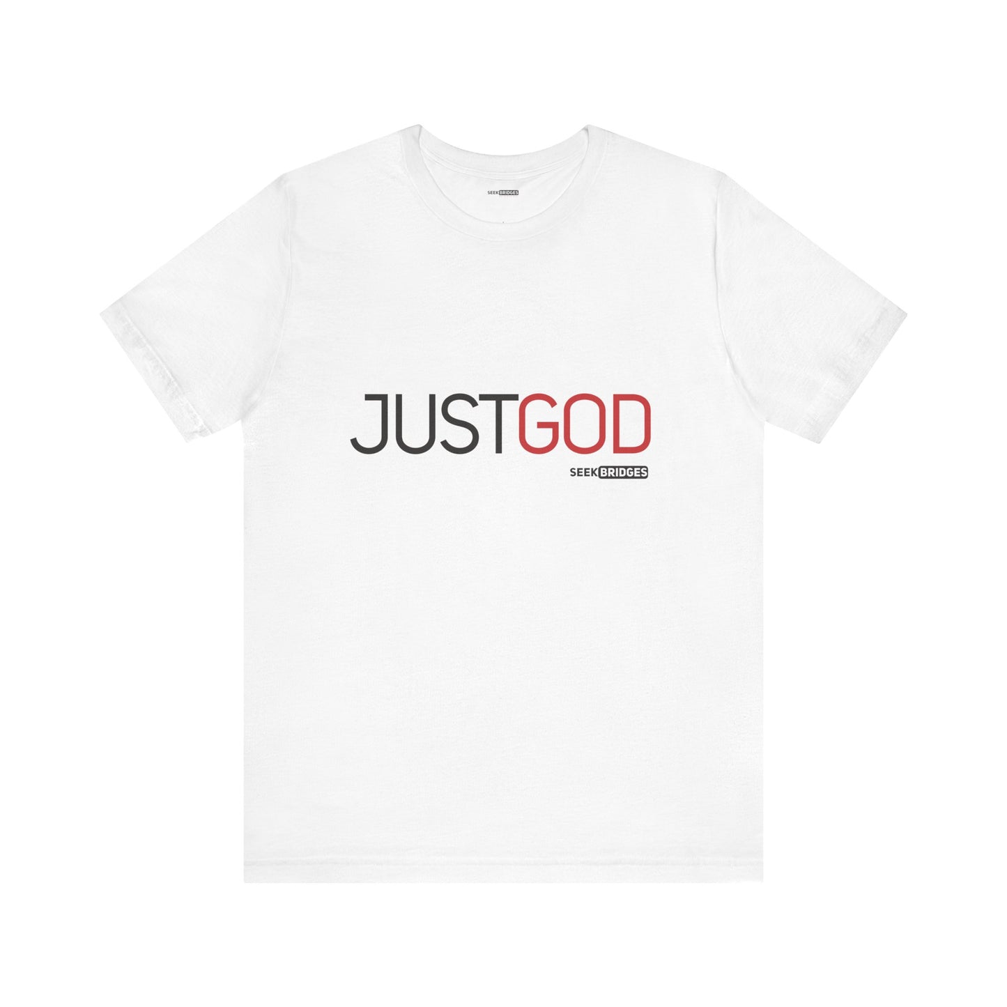 Inspirational Just God Unisex Jersey Tee - Perfect Everyday Wear