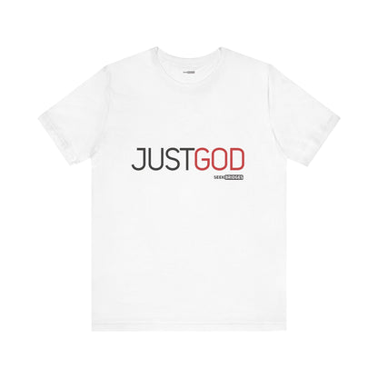 Inspirational Just God Unisex Jersey Tee - Perfect Everyday Wear