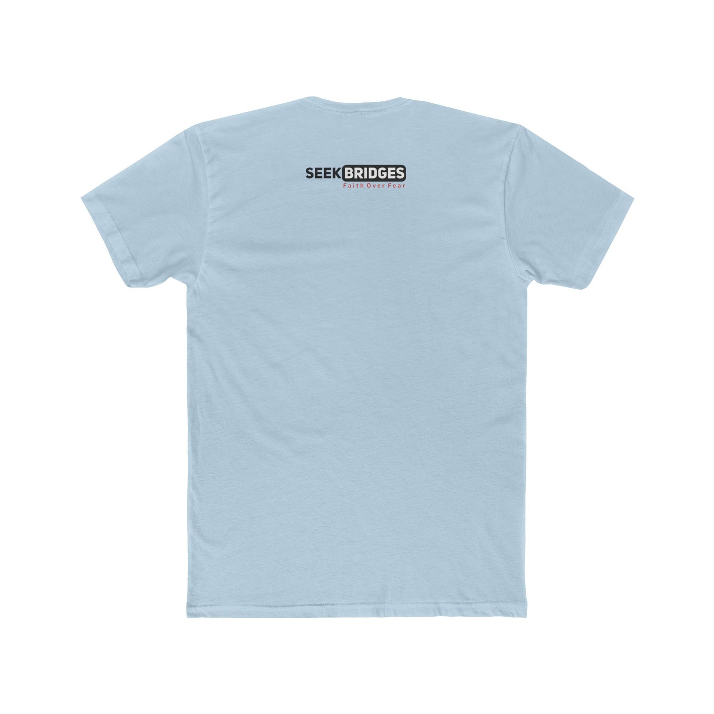 Faith-Inspired Unisex Cotton Crew Tee - Bold 'Jesus' Design