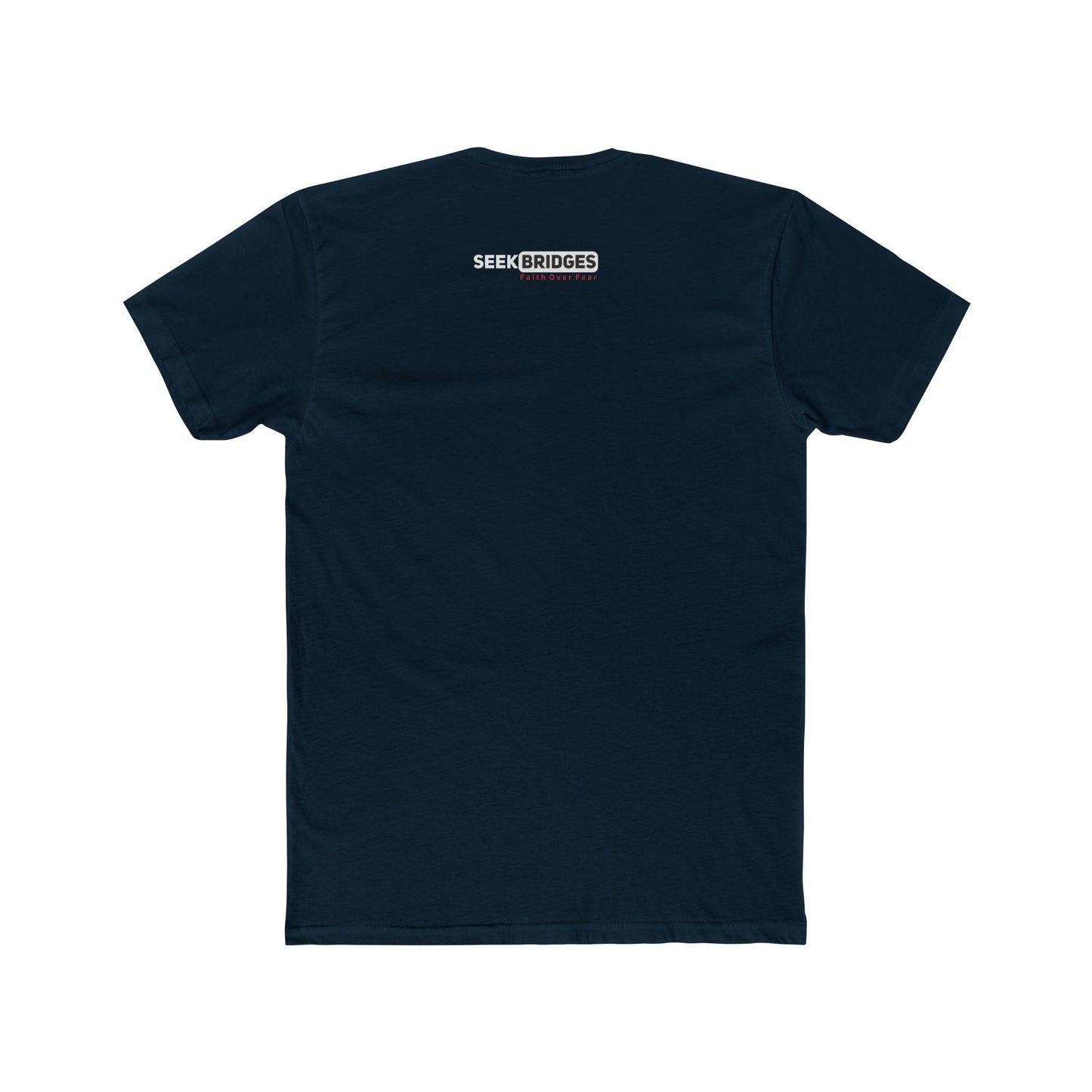 Faith-Inspired Unisex Cotton Crew Tee - Bold 'Jesus' Design