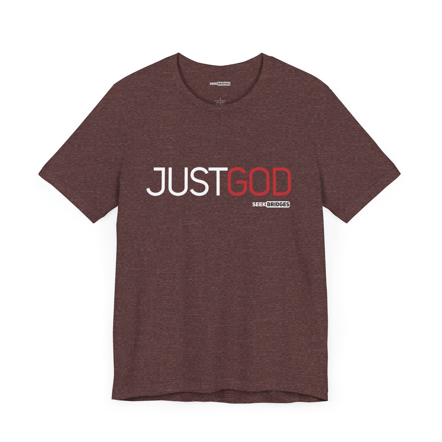Inspirational Just God Unisex Jersey Tee - Perfect Everyday Wear